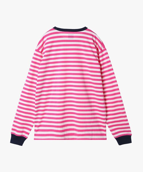 agnes b.（アニエスベー） tシャツ × HH L/S Marine Border Tee