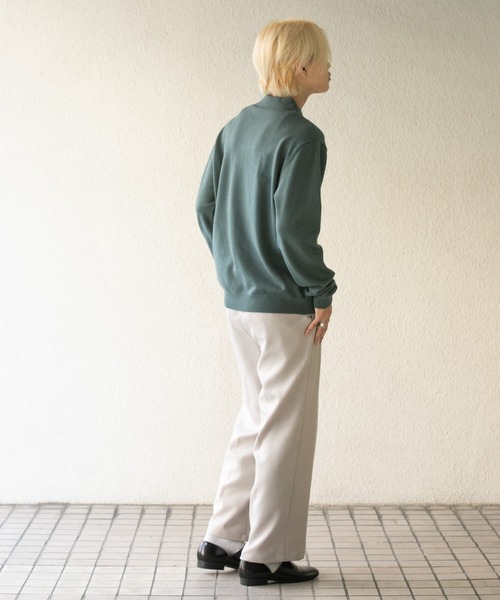 「SENSE OF PLACE by URBAN RESEARCH」 長袖ニット MEDIUM チャコールグレー メンズ_画像7