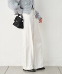 ワイドパンツ ジーンズ デニム デニムパンツ ...の詳細画像4