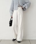 ワイドパンツ ジーンズ デニム デニムパンツ ...の詳細画像5