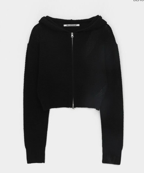 「BLACKUP」 カーディガン FREE クリーム レディース_画像5