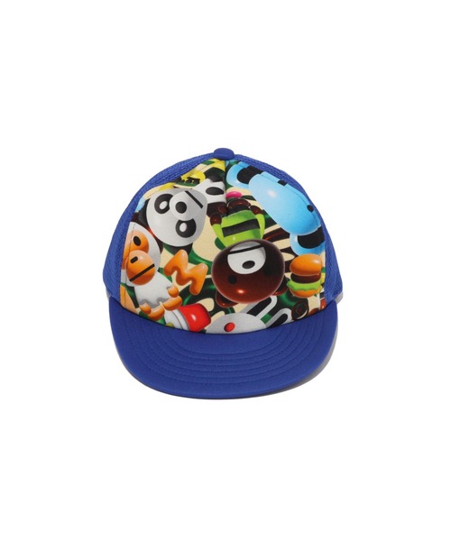 キャップ 帽子 3D MILO ALL FRIENDS MESH CAP キッズ 子供 男の子 女の子の画像