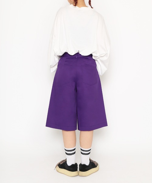 「PUNYUS」 ハーフパンツ 1 ブラック レディース_画像3