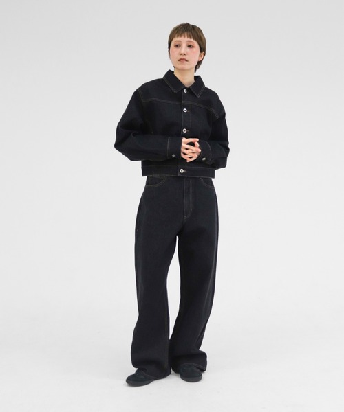 lit ジーンズ デニム デニムパンツ W Loop Straight Denim レディース