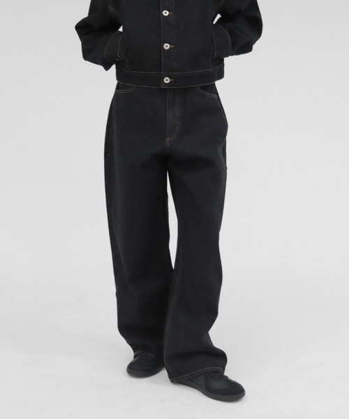 lit ジーンズ デニム デニムパンツ W Loop Straight Denim レディース