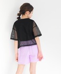 tシャツ キッズ メッシュトップス&タンクトッ...の詳細画像4
