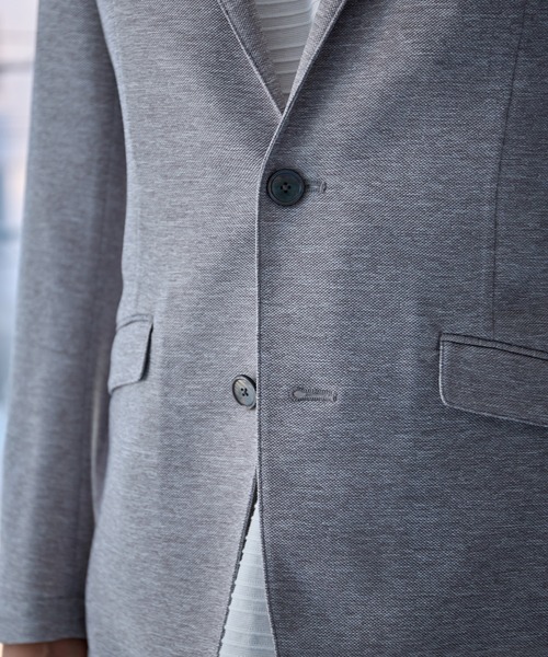 「UNION STATION」 テーラードジャケット S ライトグレー メンズ_画像5