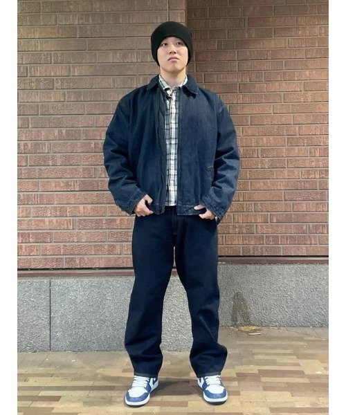 「GAP」 デニムジャケット X-SMALL インディゴブルー メンズの画像
