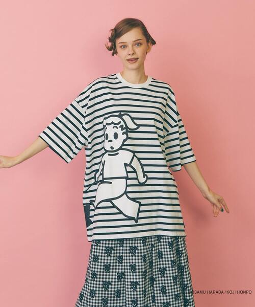 FRAPBOIS（フラボア） tシャツ 半袖 OSAMU GOODS BIG-T レディース