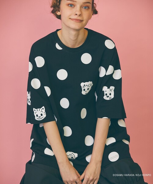 FRAPBOIS（フラボア） tシャツ 半袖 OSAMU GOODS BIG-T レディース