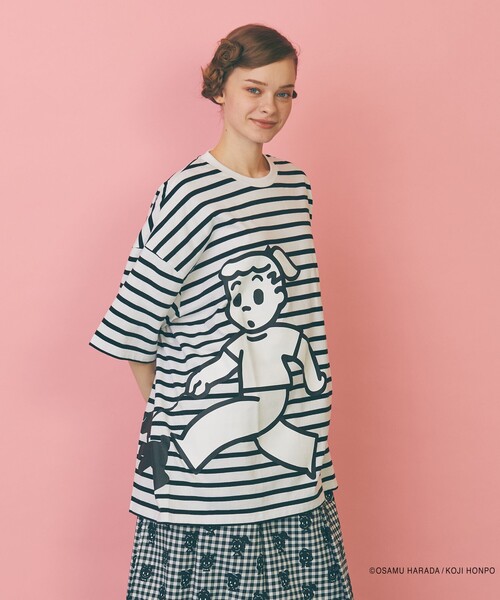 FRAPBOIS（フラボア） tシャツ 半袖 OSAMU GOODS BIG-T レディース