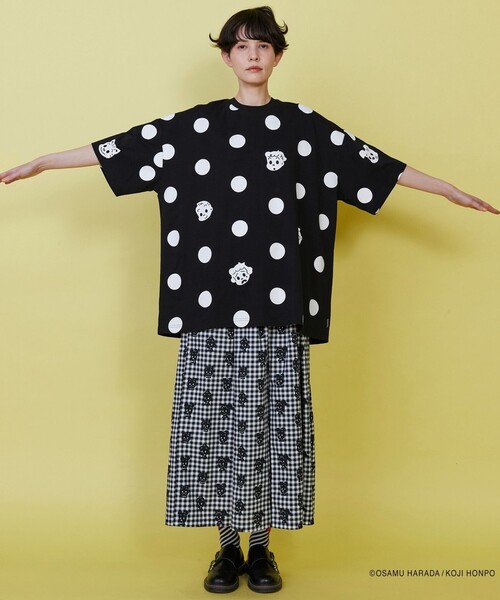 frapbois osamu goods big T フラボアドット7月中の出品 FRAPBOIS（フラボア） tシャツ 半袖 OSAMU GOODS BIG-T レディース
