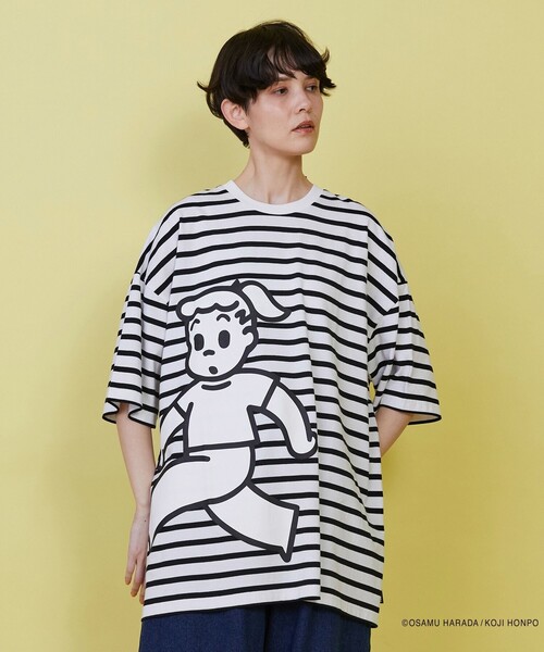 FRAPBOIS（フラボア） tシャツ 半袖 OSAMU GOODS BIG-T レディース