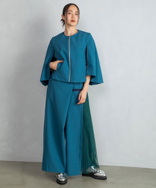「MARECHAL TERRE」 ブルゾン MEDIUM ベージュ レディース_画像7