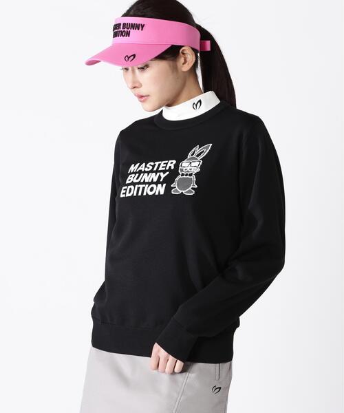 ニット セーター 「SWAGGY BUNNY」クルーネックニットプルオーバー レディース