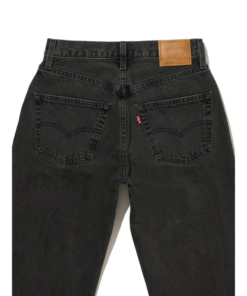 「Levi's」 デニムパンツ 27inch ブラック レディースの画像
