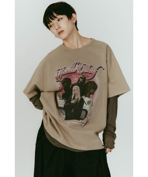 Knuth Marf（クヌースマーフ） tシャツ AI future layered t-shirt