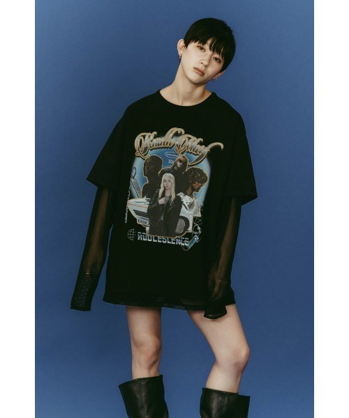 Knuth Marf（クヌースマーフ） tシャツ AI future layered t-shirt