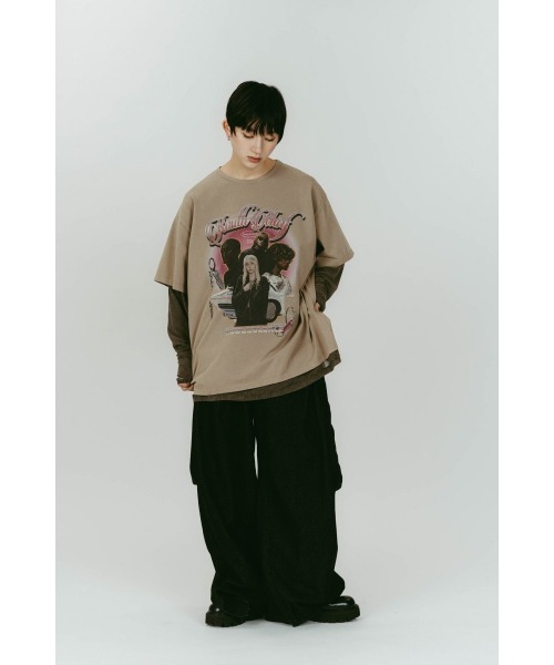 Knuth Marf（クヌースマーフ） tシャツ AI future layered t-shirt