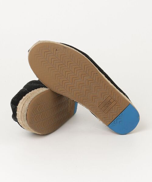 「TOMS」 スリッポン 23cm ブラック レディース_画像3