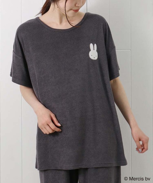 Miffy（ミッフィー） パジャマ ルームウェア 半袖パイルルームウェア