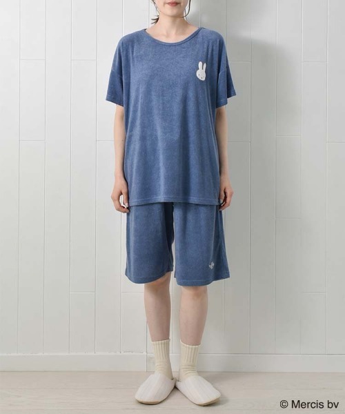 Miffy（ミッフィー） パジャマ ルームウェア 半袖パイルルームウェア