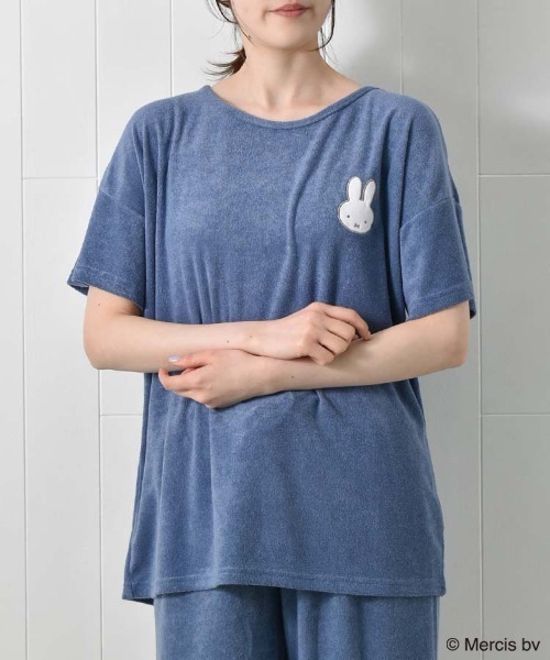 Miffy（ミッフィー） パジャマ ルームウェア 半袖パイルルームウェア