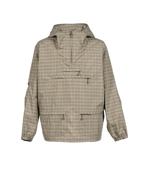 コート ジャケット TECH ANORAK JACKET SUMMER PLAID メンズ レディースの画像