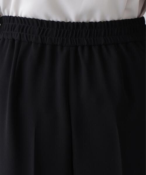 パンツ ドライタッチジョーゼットパンツ レディースの画像