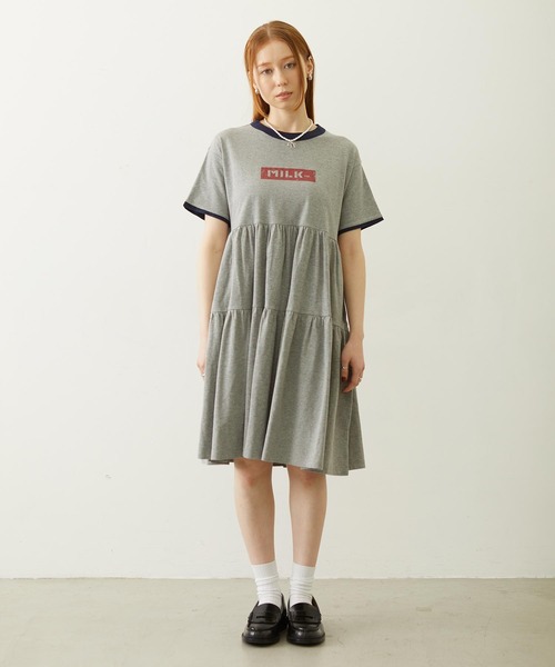 ミルクフェド ワンピース チュニック 美品 MILKFED. ワンピース 【公式