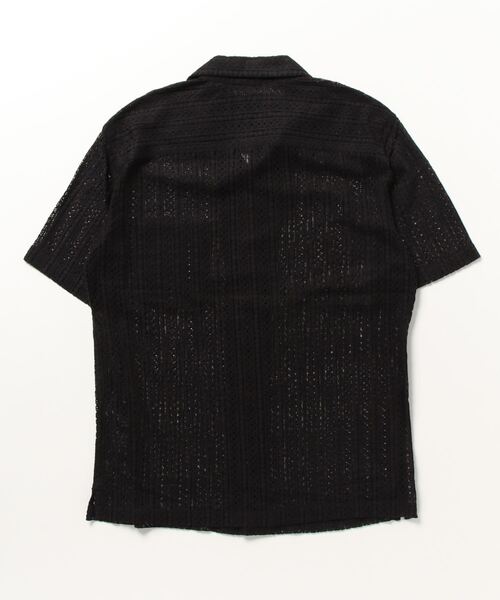 「ALLSAINTS」 半袖シャツ L ブラック メンズ_画像2