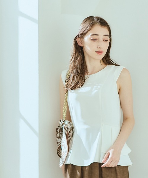 12Twelve Agenda（トゥエルブ アジェンダ） ブラウス シャツ フレンチ