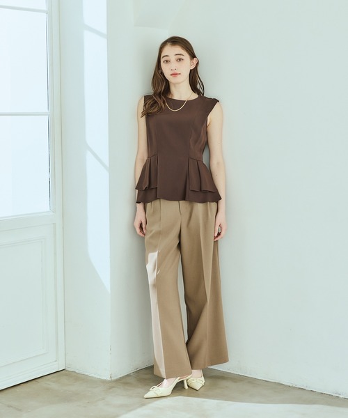 12Twelve Agenda（トゥエルブ アジェンダ） ブラウス シャツ フレンチ