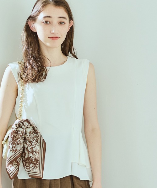 12Twelve Agenda（トゥエルブ アジェンダ） ブラウス シャツ フレンチ