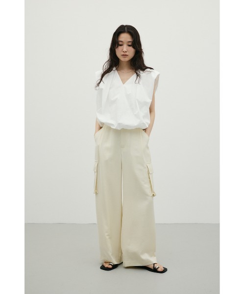 tシャツ 2WAYバルーントップ レディースの画像