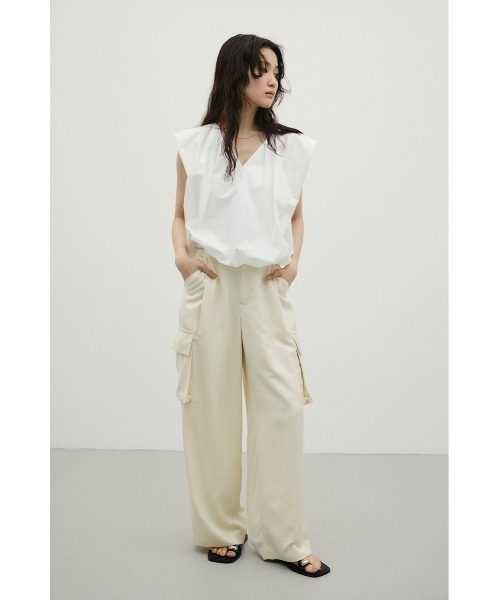 tシャツ 2WAYバルーントップ レディースの画像