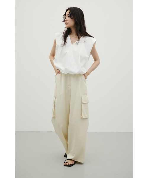 tシャツ 2WAYバルーントップ レディースの画像