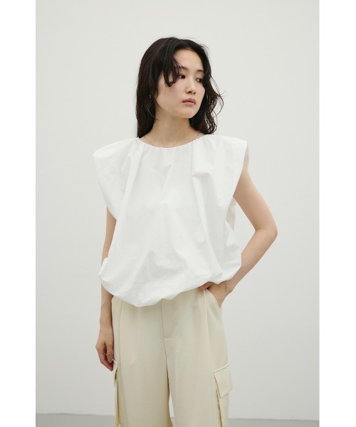 tシャツ 2WAYバルーントップ レディースの画像