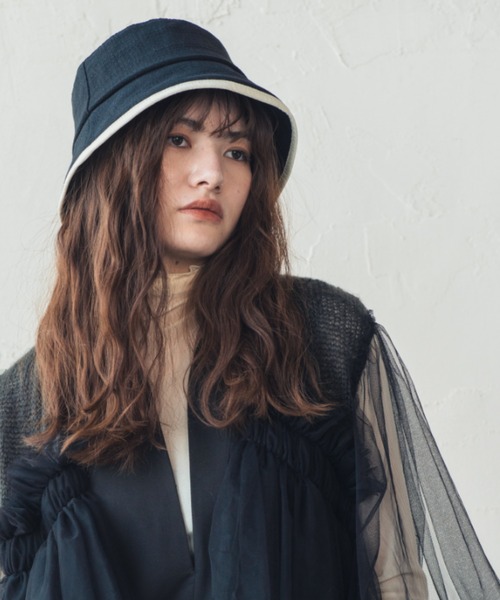 「ORIENT MILLINERY」 ハット FREE ナチュラル レディース_画像6