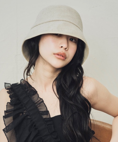 「ORIENT MILLINERY」 ハット FREE ナチュラル レディース_画像8