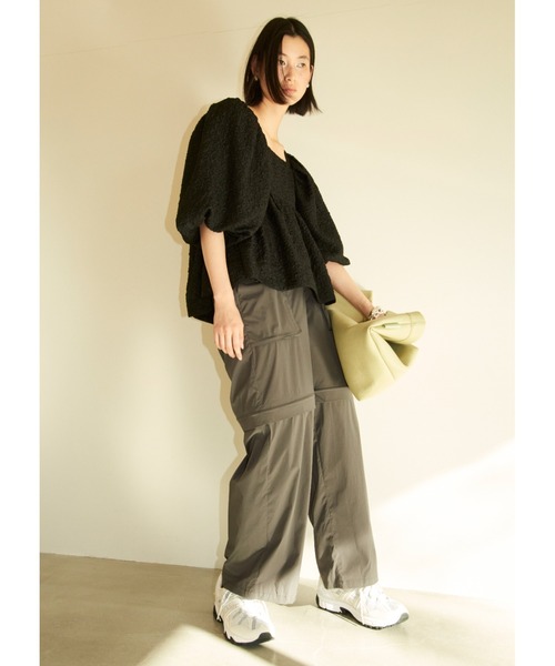 「emmi」 パンツ 1 ホワイト レディース_画像3