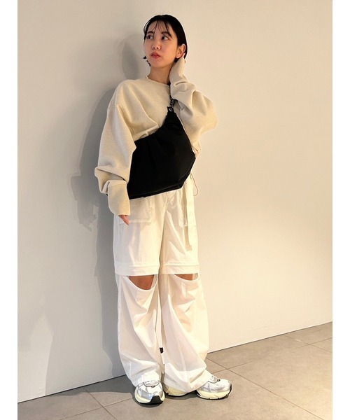 「emmi」 パンツ 1 ホワイト レディース_画像6