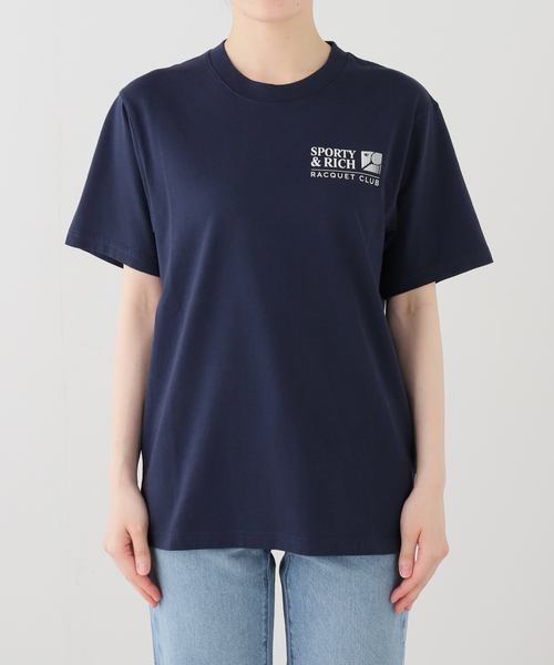 SPORTY&RICH tシャツ 半袖 SPORTY＆RICH/スポーティアンドリッチ Promo