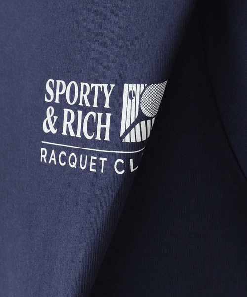 SPORTY&RICH tシャツ 半袖 SPORTY＆RICH/スポーティアンドリッチ Promo
