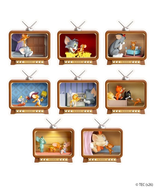 フィギュア 「公式」トムとジェリー 52TOYS クラシックモーメント2