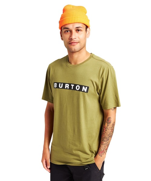 BURTON tシャツ オーガニックコットン 半袖 ロゴ Tシャツ メンズ