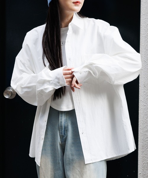 BITTER CELLS シャツ ブラウス 「UNISEX」BITTER CELLS／PAPAERLIKE 