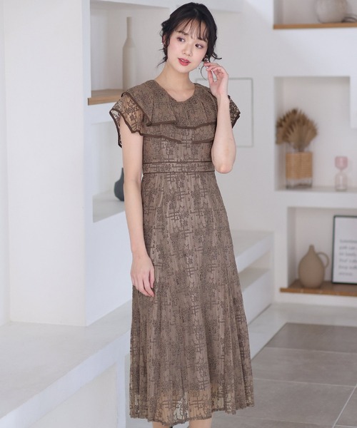 PourVous（プールヴー） ドレス ノースリーブ＆ミモレ丈 パーティー