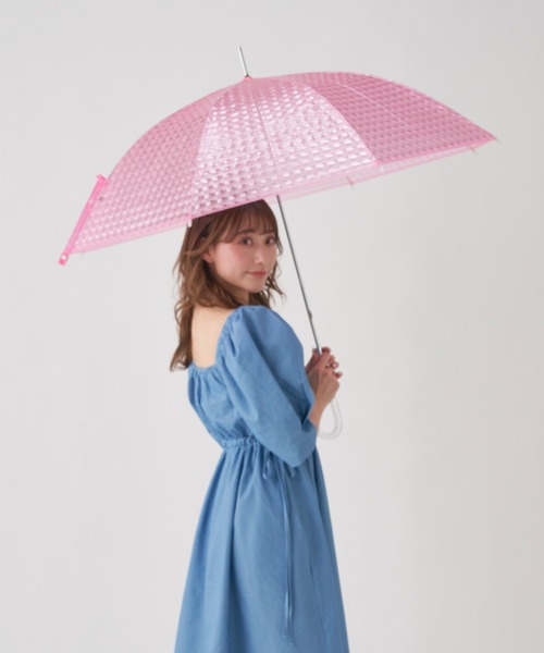estaa（エスタ） 傘 長傘 雨傘 ビニール ”リフレクションアンブレラ