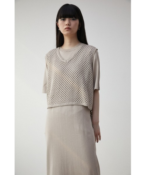 MOUSSY MESH LAYERED ワンピース MOUSSY | MESH LAYERED ドレス (ワンピース(ロング） ) |SHEL